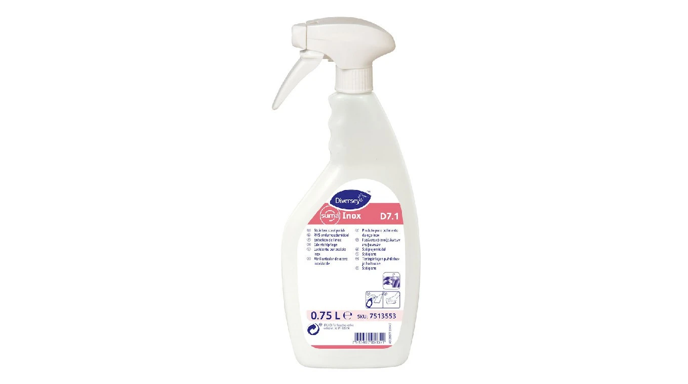 SUMA Edelstahlpflege Inox D7.1, 6 x 750 ml