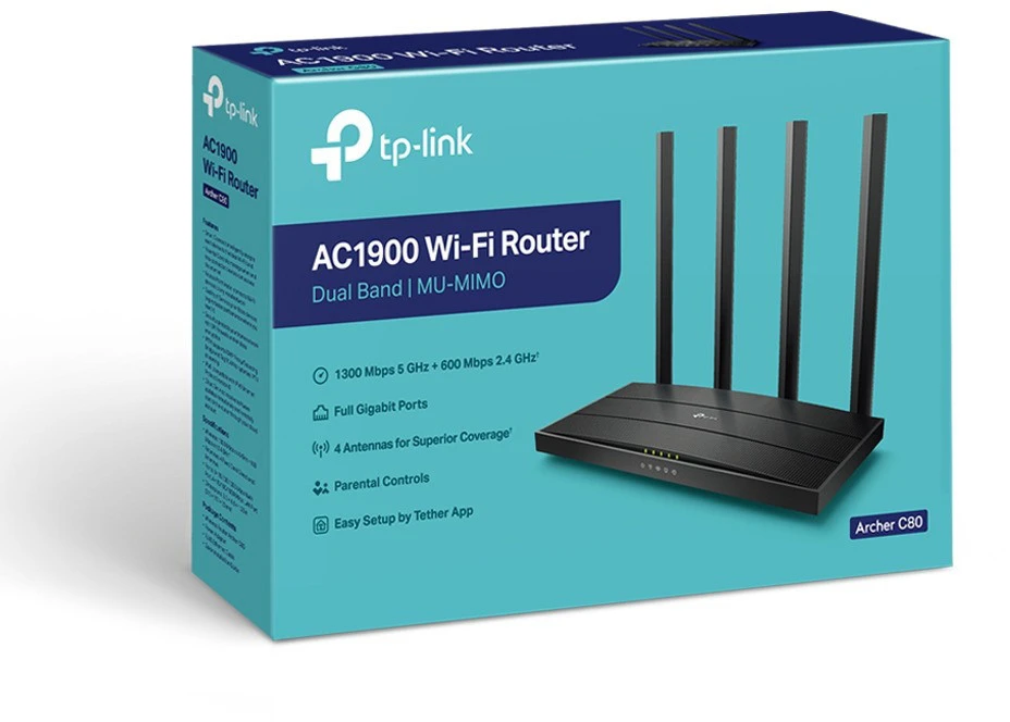TP-LINK Archer C80 Dual-Band Wi-Fi Router