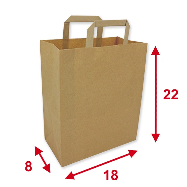 Papiertragetaschen 250 Stück