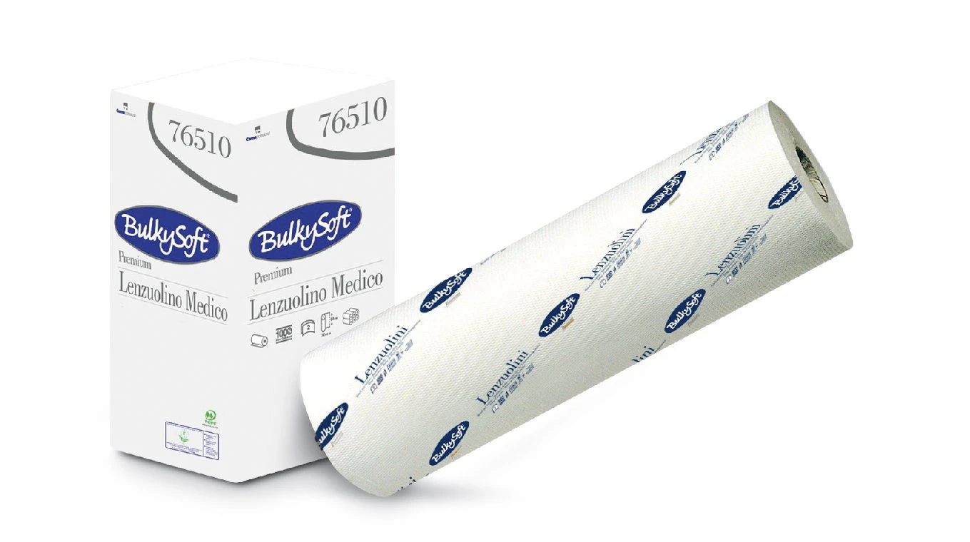 BULKYSOFT Ärzterolle Premium 2-lagig, 60 cm x 70 lfm, 6 Rollen