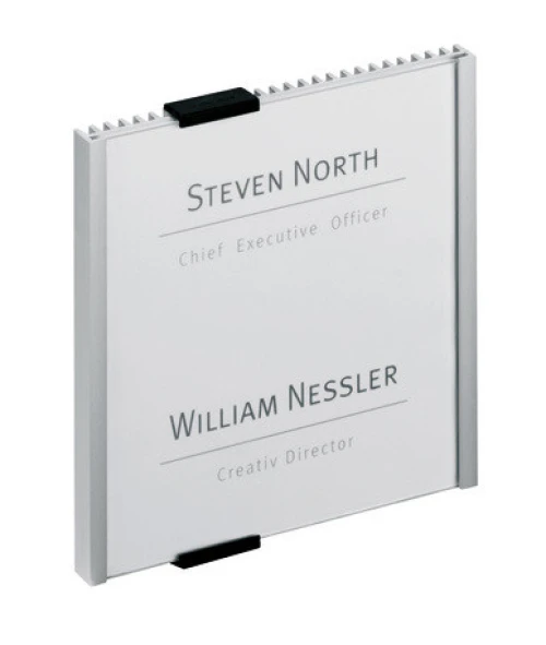 DURABLE Türschild mit Aluminiumrücken 149 x 148.5 mm