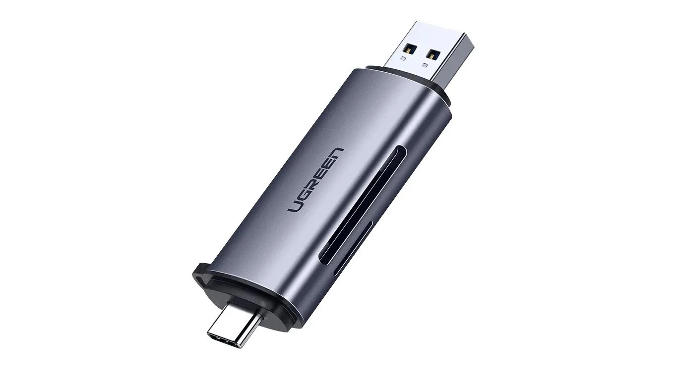 UGREEN USB-C + USB-A Card Reader TF/SD 3.0