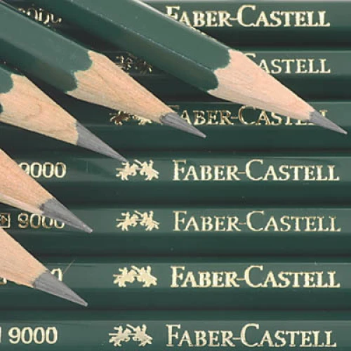 FABER-CASTELL Bleistift CASTELL 9000 2H