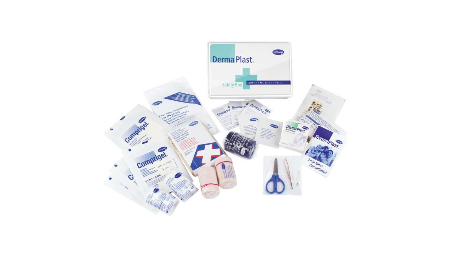 DERMAPLAST Safety-Box Erste Hilfe Set