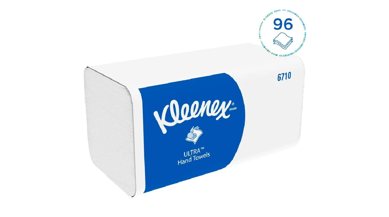 KLEENEX Papierhandtücher Ultra V-Falz, 3-lagig, weiss