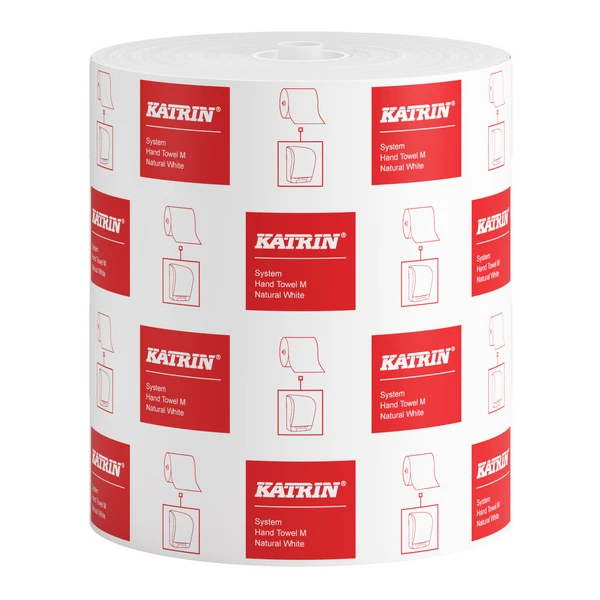 KATRIN Papierhandtuchrollen System M 2-lagig, 6 Rollen
