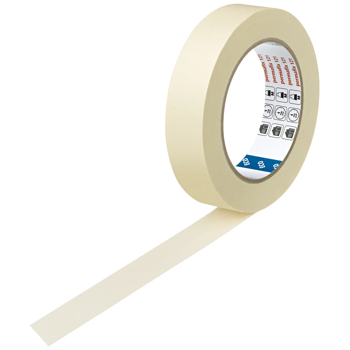 Permafix Abdeckband 120 beige, 25 mm x 50 m