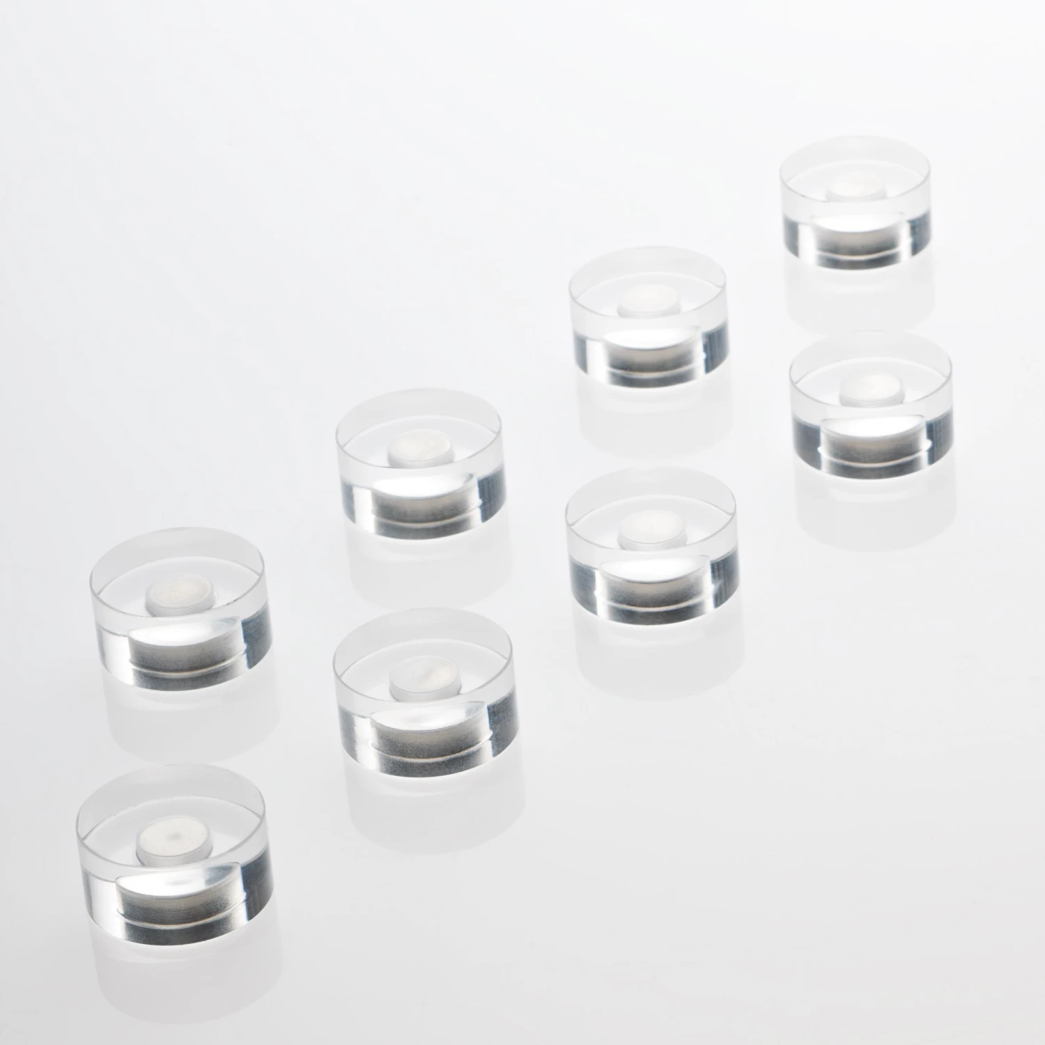 MAGNETOPLAN Design Magnete Acryl 20 mm - 8 Stk.