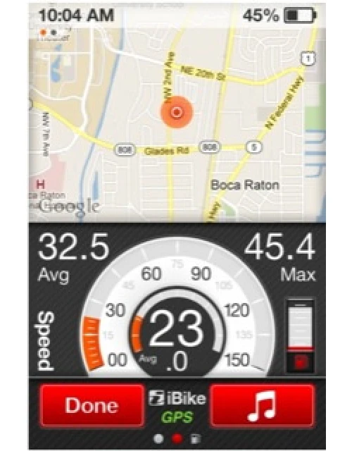 iBike GPS+ Bike Computer - MOTO5