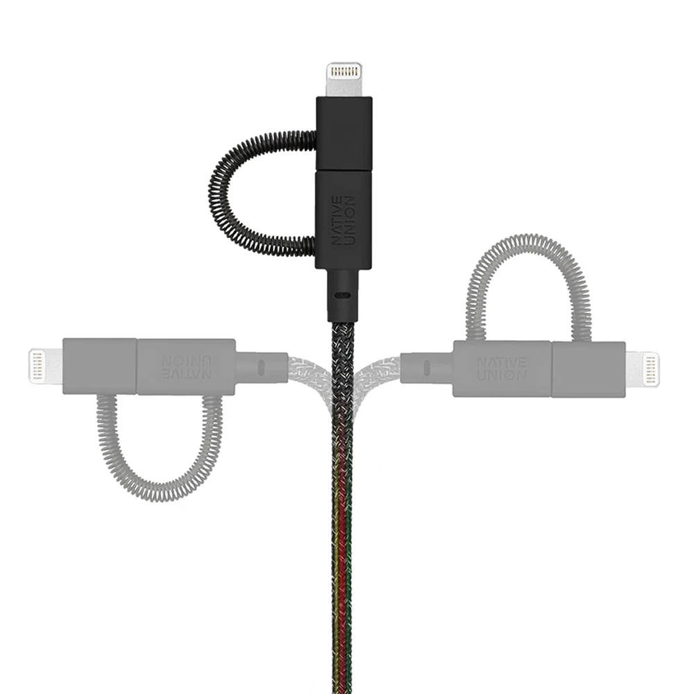 Native Union Belt 3-in-1-Micro-USB-, Lightning- und USB-C