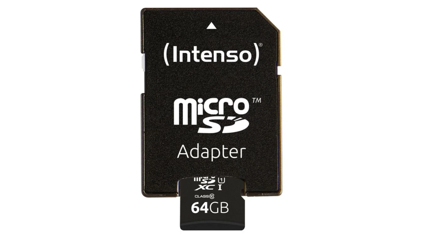 INTENSO Micro SDXC Card PREMIUM 64GB