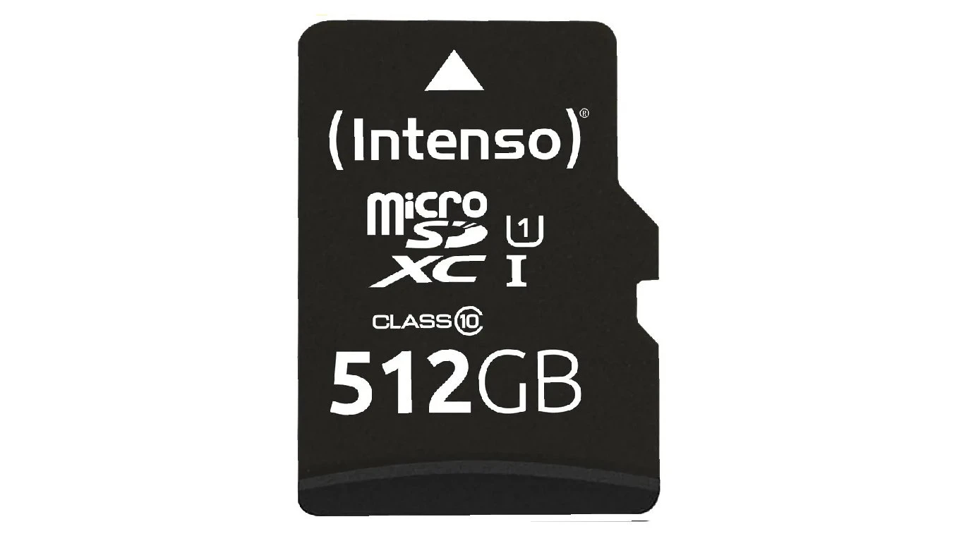 INTENSO microSDXC Cards 512GB Class 10