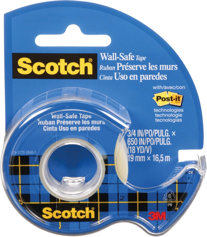 SCOTCH Klebeband Abroller Wall-Safe Tape