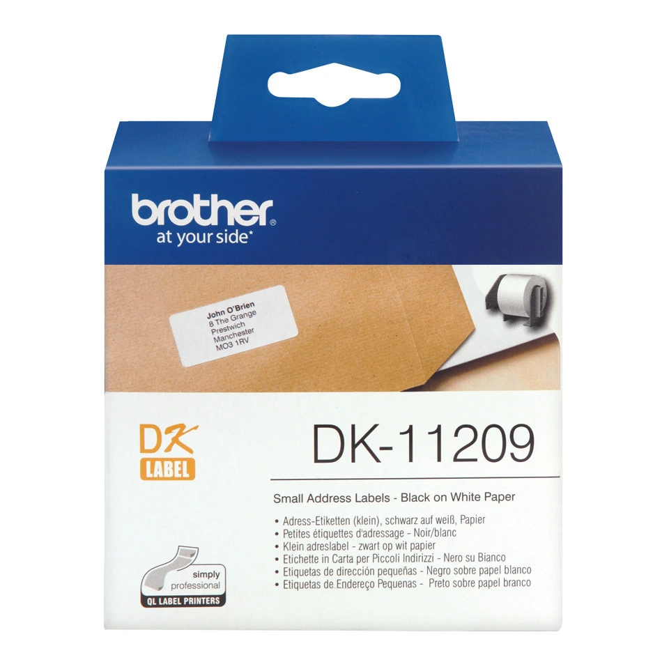 BROTHER P-TOUCH DK-11209 Adress-Etiketten, 29 x 62 mm