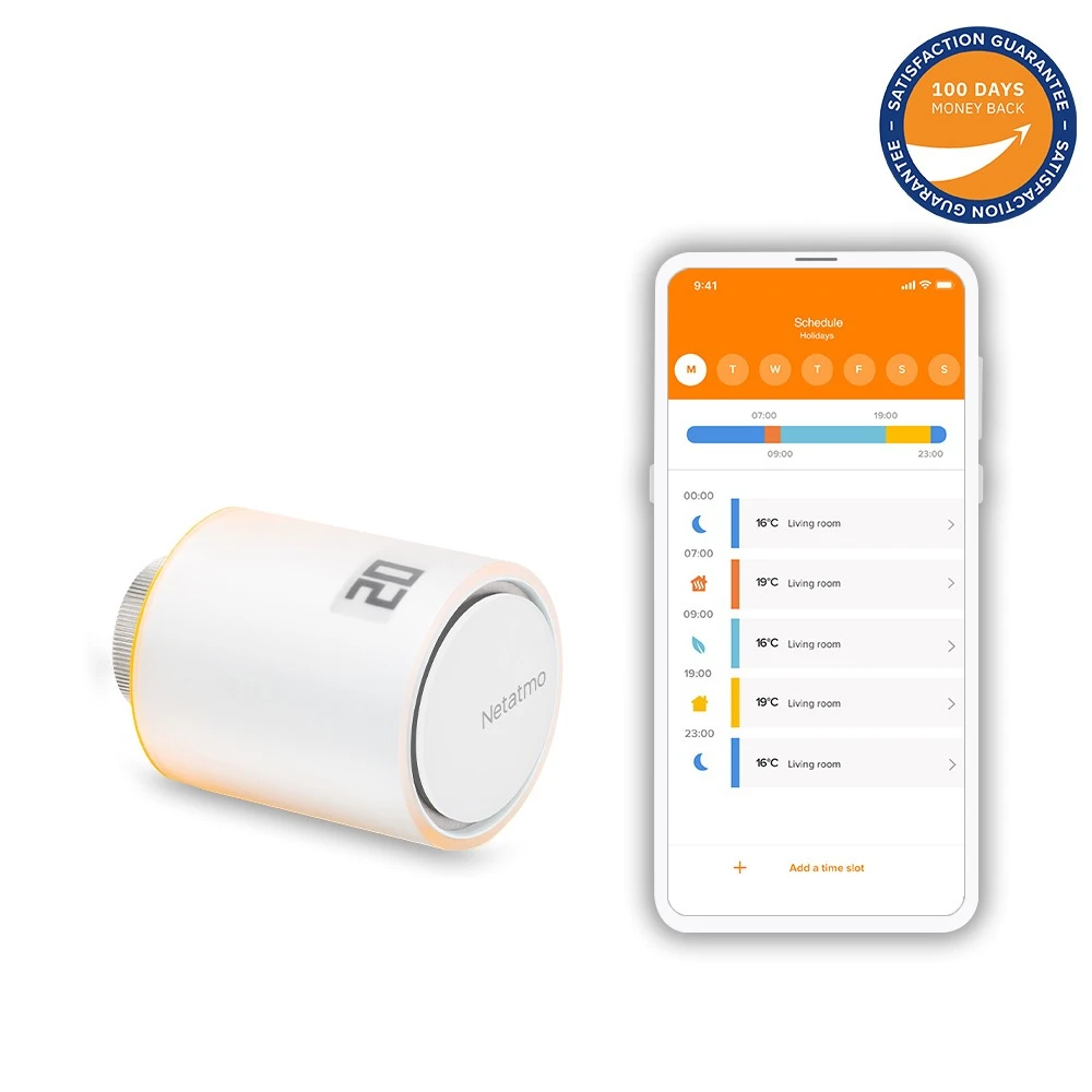 Netatmo Zusätzliches Smartes Heizkörperthermostat