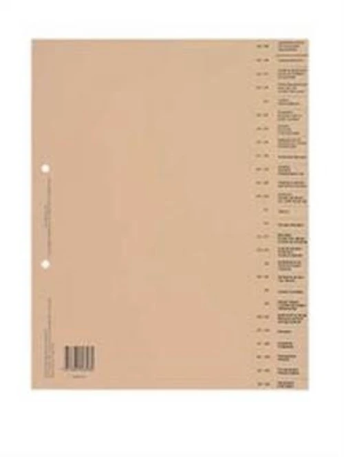 BIELLA Register "Construction" 26-teilig