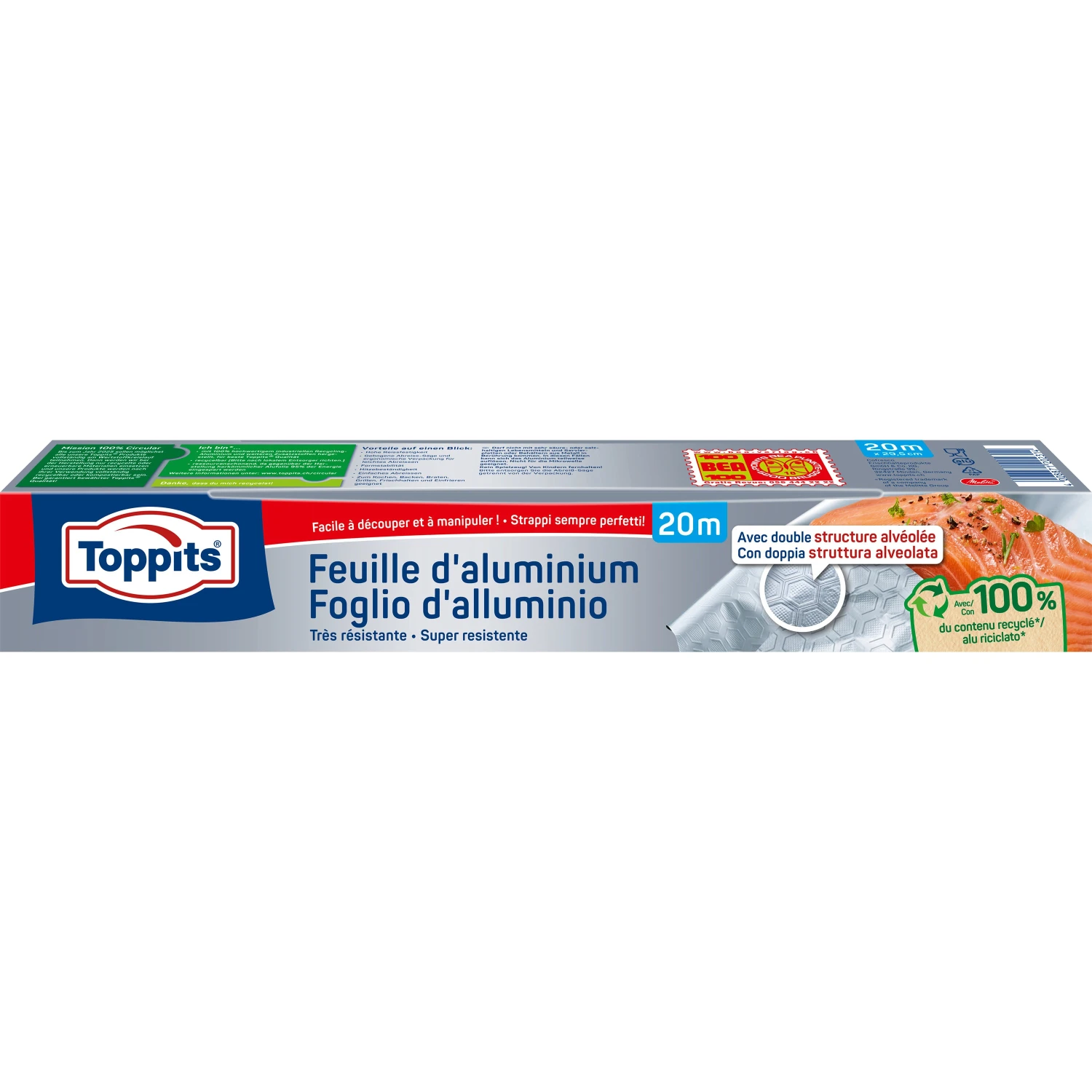 TOPPITS Alufolie