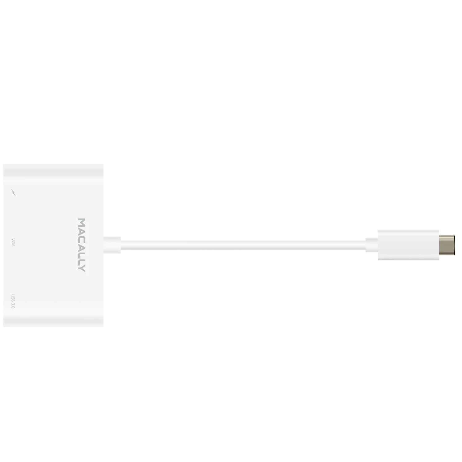 MACALLY UCVGA USB-C 3 in 1 Multiport Adapter