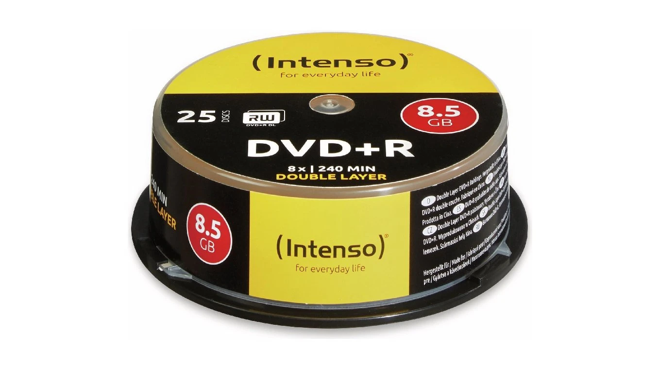 INTENSO DVD+R Cake Box 8.5GB