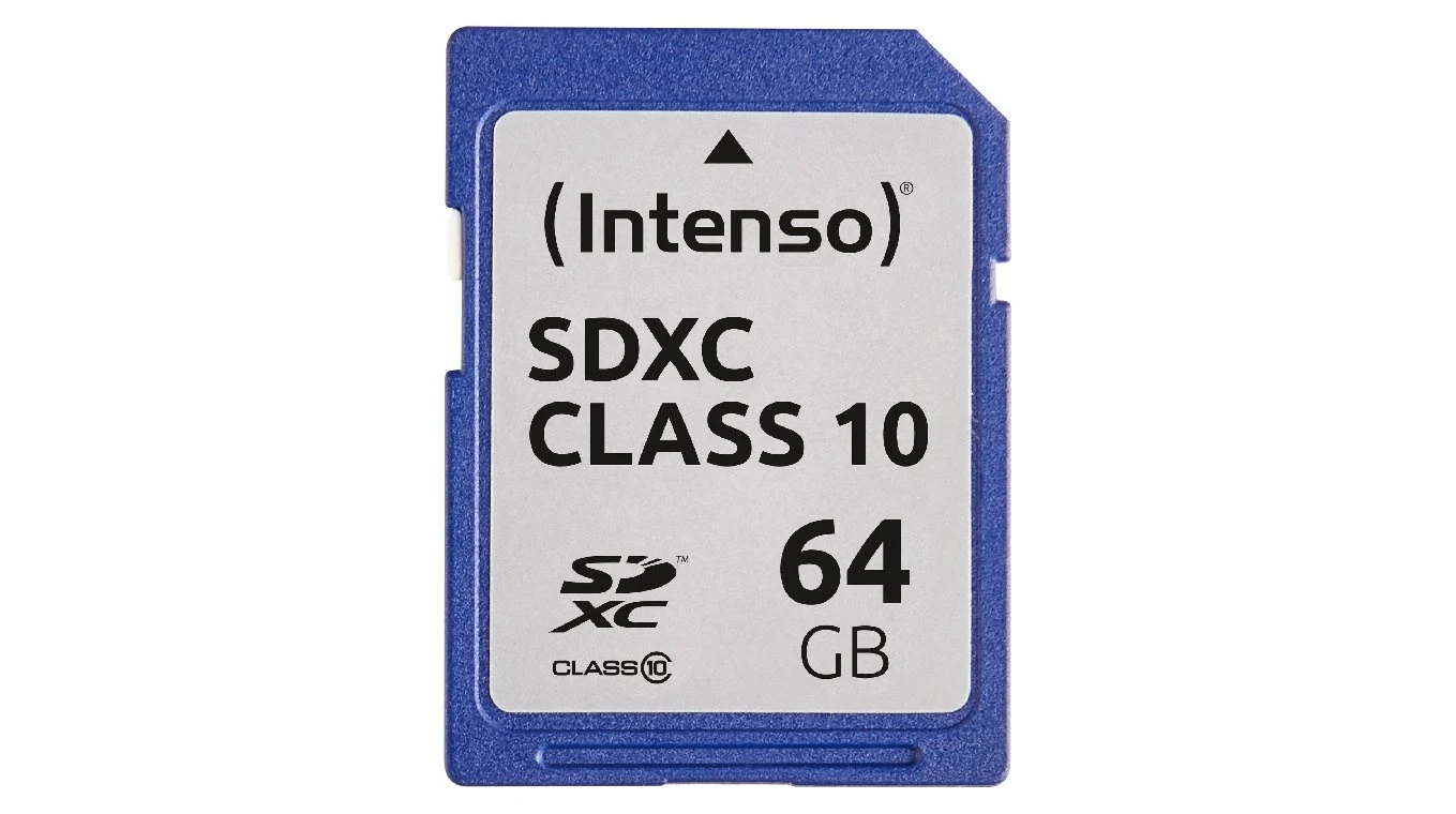INTENSO SDXC Card 64GB - Class 10