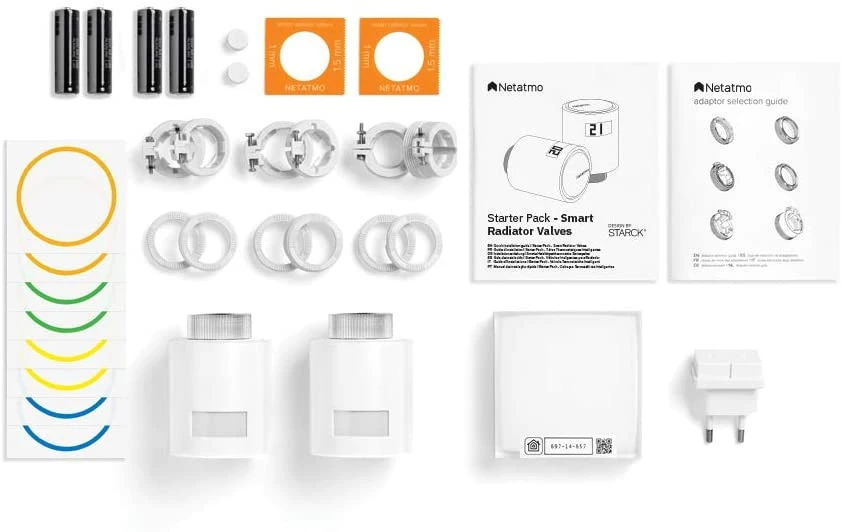 Netatmo Smarte Heizkörperthermostate Starterpaket