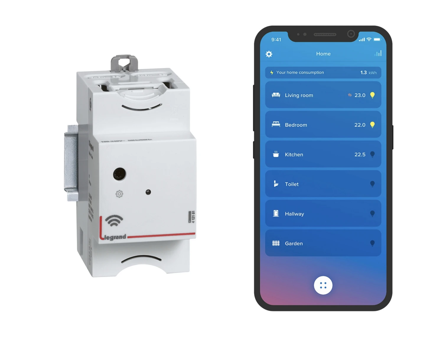 Legrand CX3 with Netatmo Gateway
