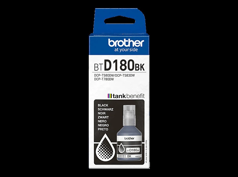 BROTHER Tintenflasche schwarz