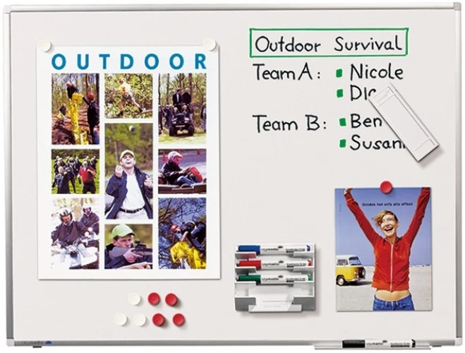 LEGAMASTER Whiteboard Premium Plus 90 x 120 cm