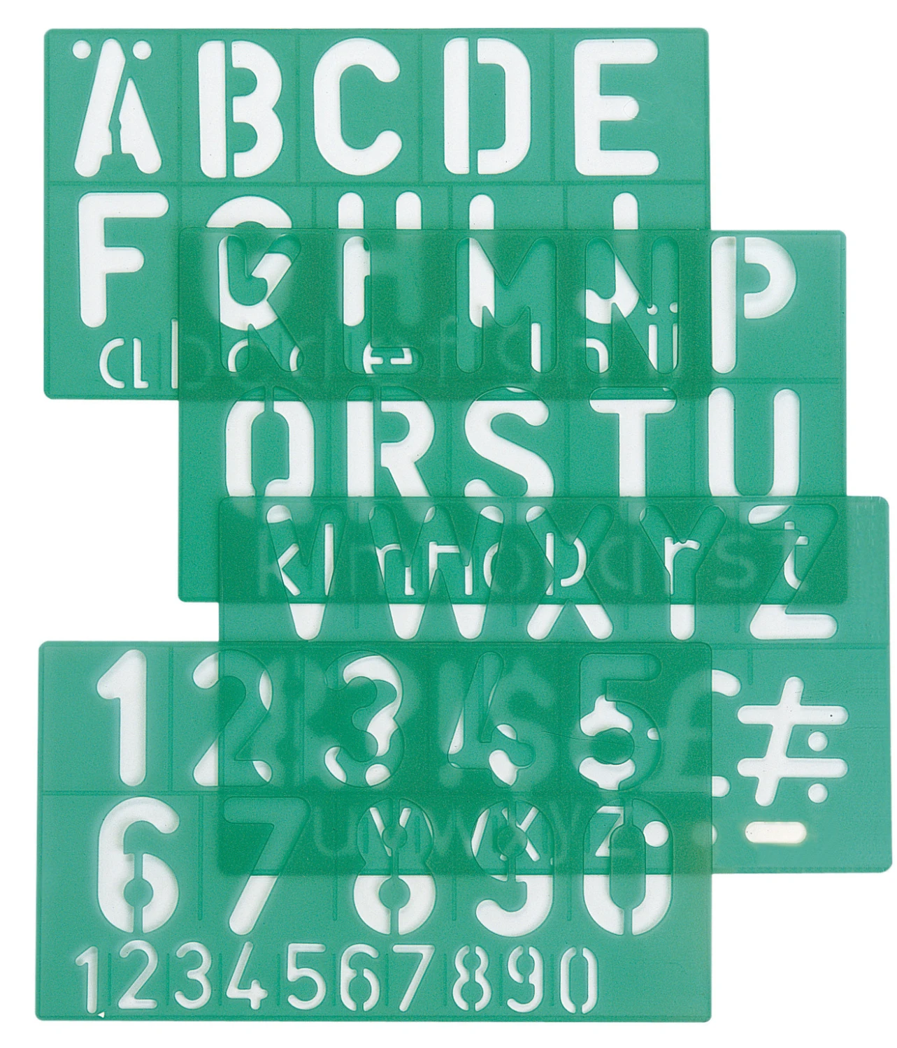 LINEX Schriftschablone 50mm