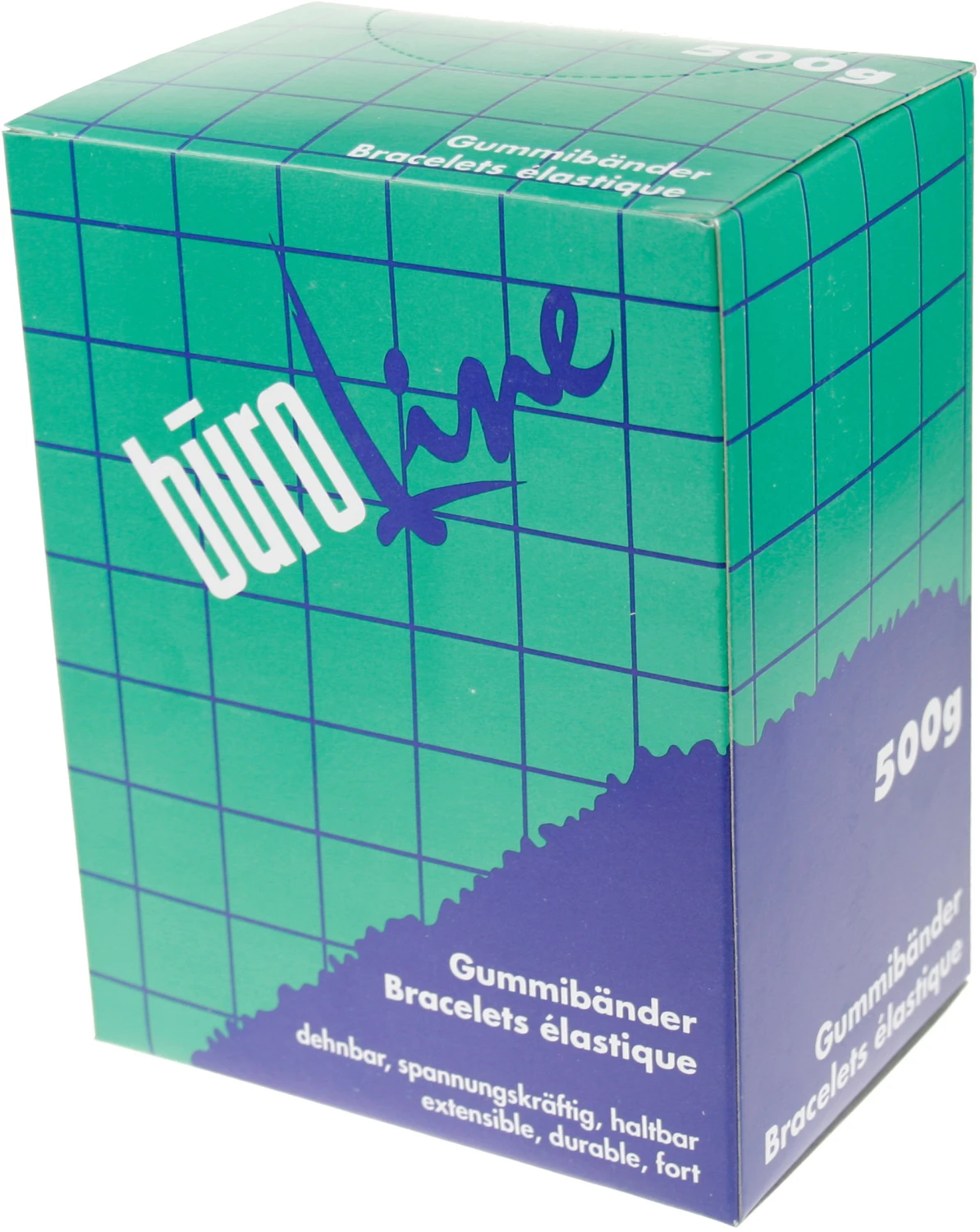BÜROLINE Gummibänder 30 x 1.3 mm - 500g