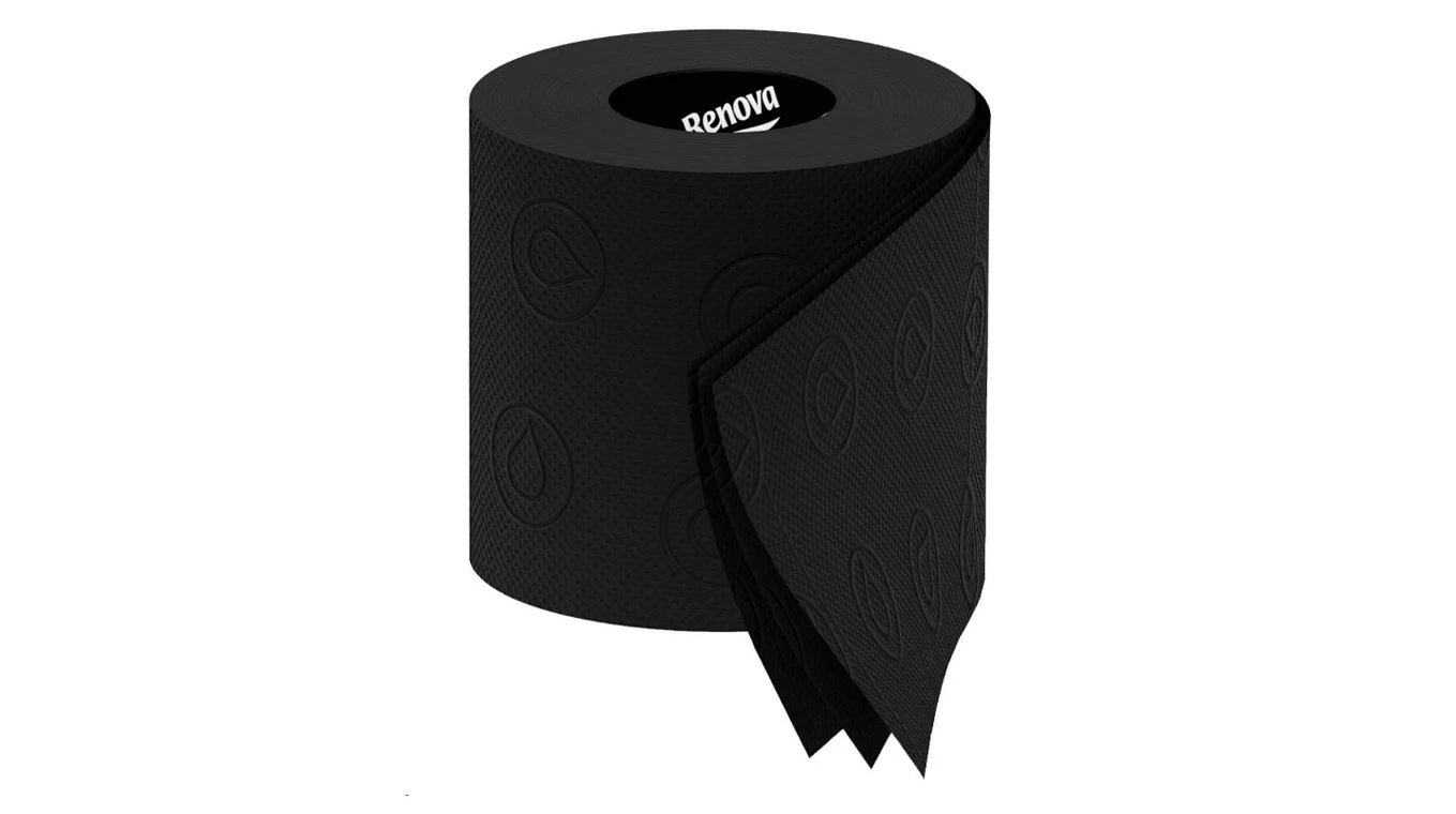 RENOVA WC-Papier Black Label 3-lagig, 6 Rollen
