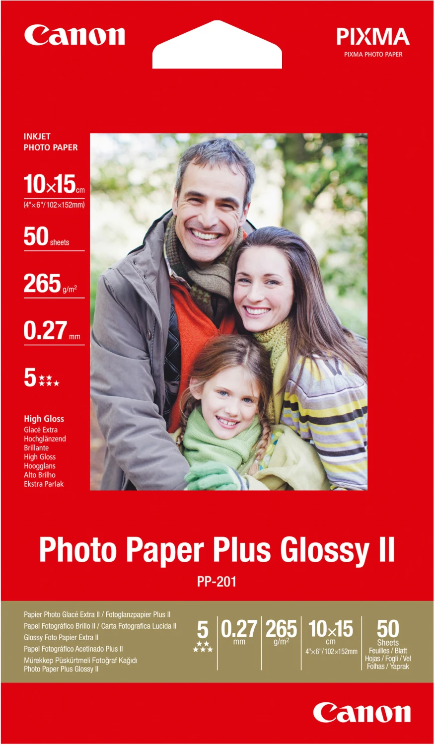 CANON Photo Paper Plus 265g 10x15cm