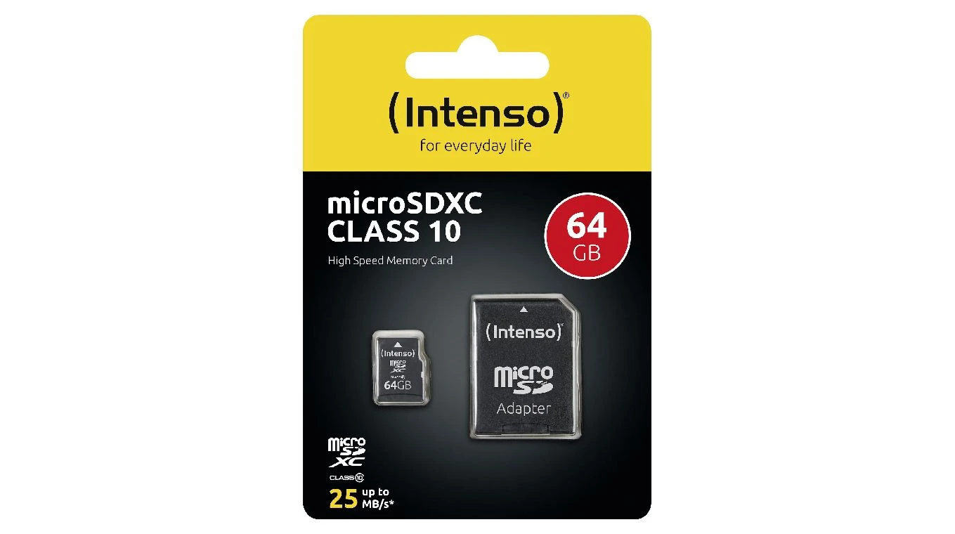 INTENSO Micro SD Class 10 - 64GB