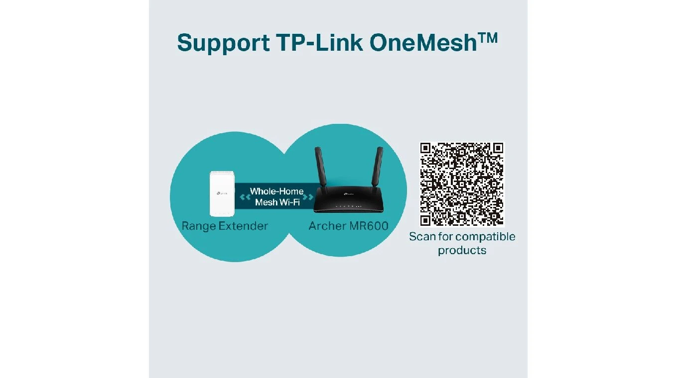 TP-LINK Archer MR600 4G+ Cat6 AC1200 WLAN-Router