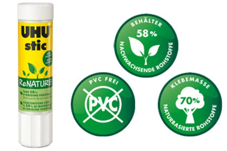 UHU Klebestift ReNATURE 21g