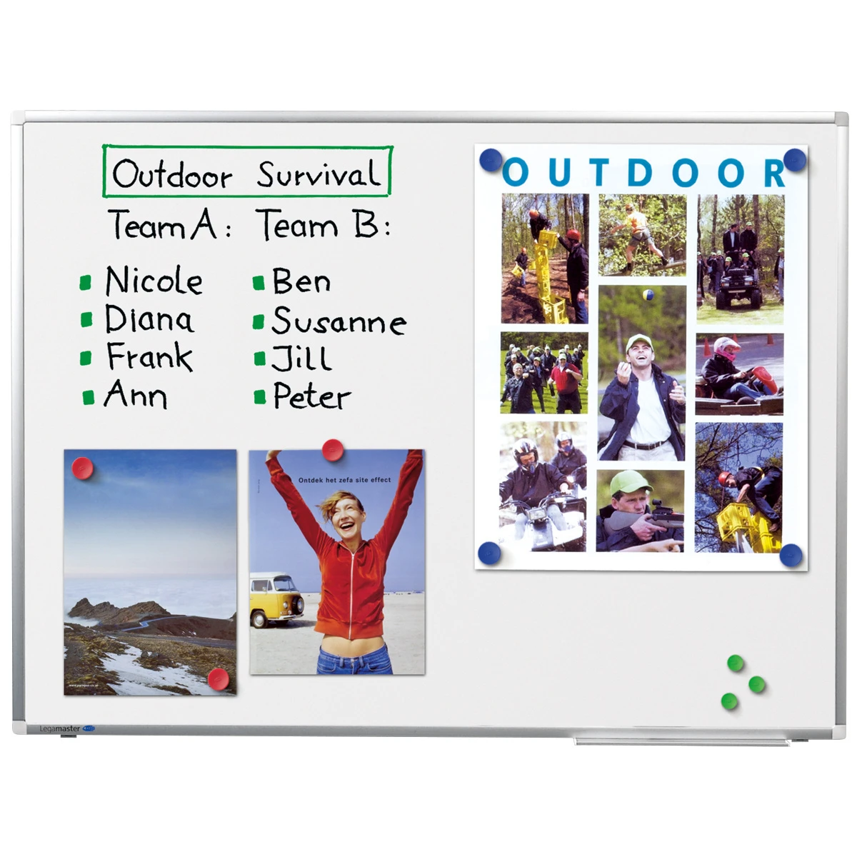 LEGAMASTER Whiteboard Premium Plus 60 x 90 cm