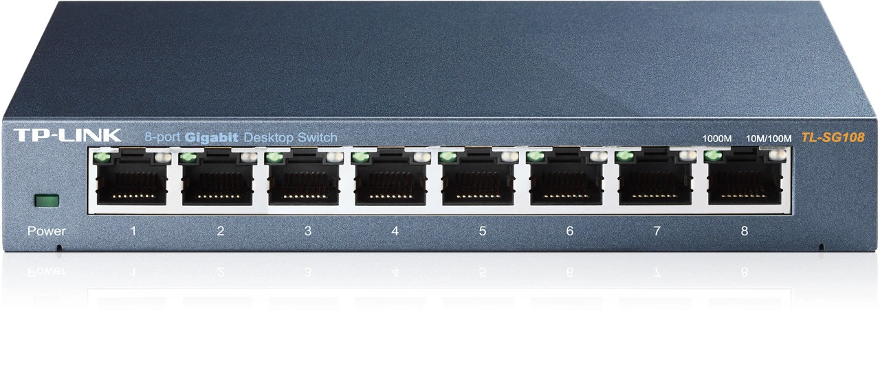 TP-LINK TL-SG108 8-Port Gigabit Switch