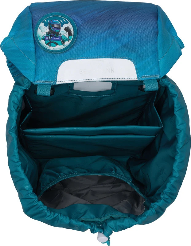 BECKMANN Schulrucksack Classic mit Wendetasche