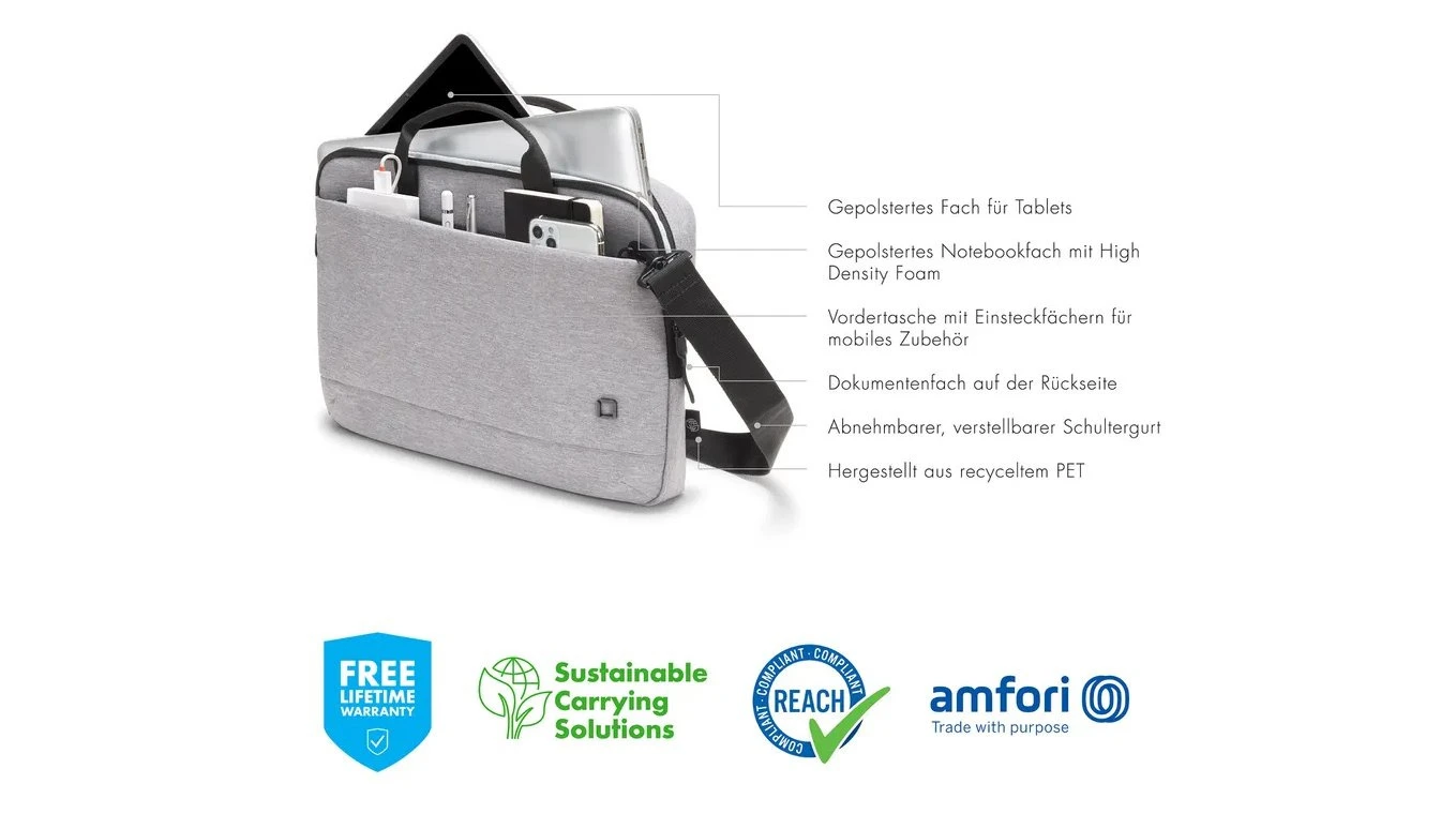 DICOTA Eco Slim Case MOTION 15.6"