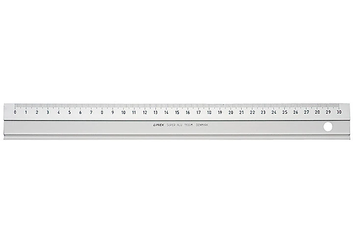 LINEX Aluminiumlineal 30cm