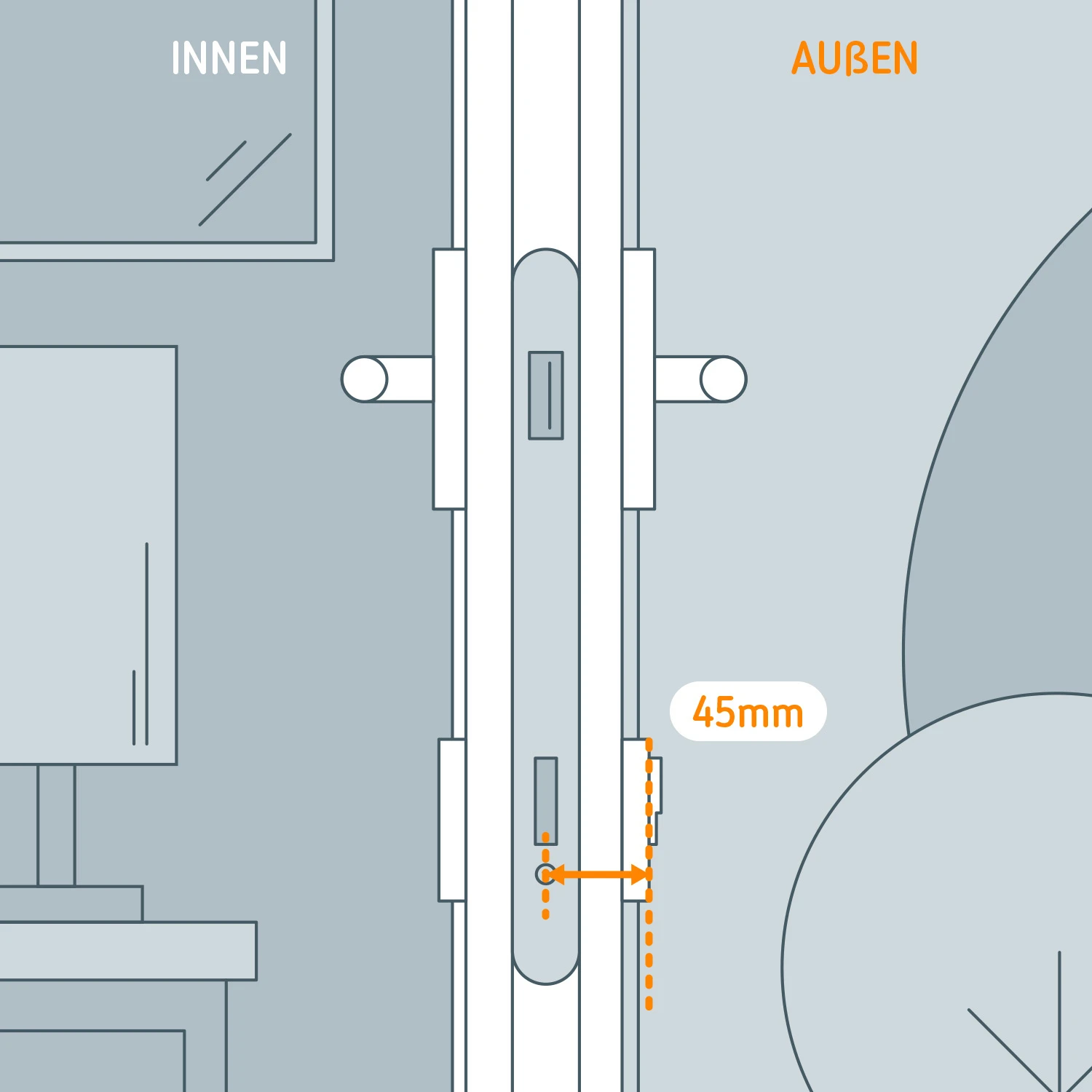 NETATMO Verlängerungskit 45 mm