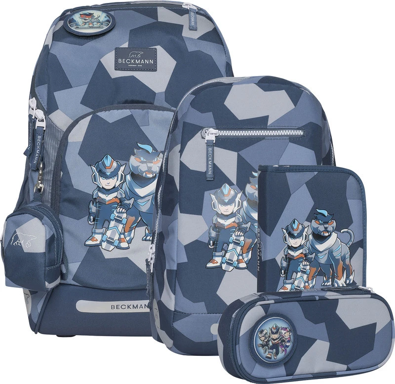 BECKMANN Schulrucksack Active Air FLX mit Wendetasche