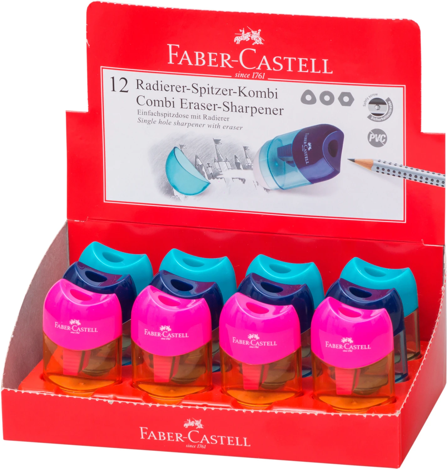 FABER-CASTELL Radierer, Spitzer Trend