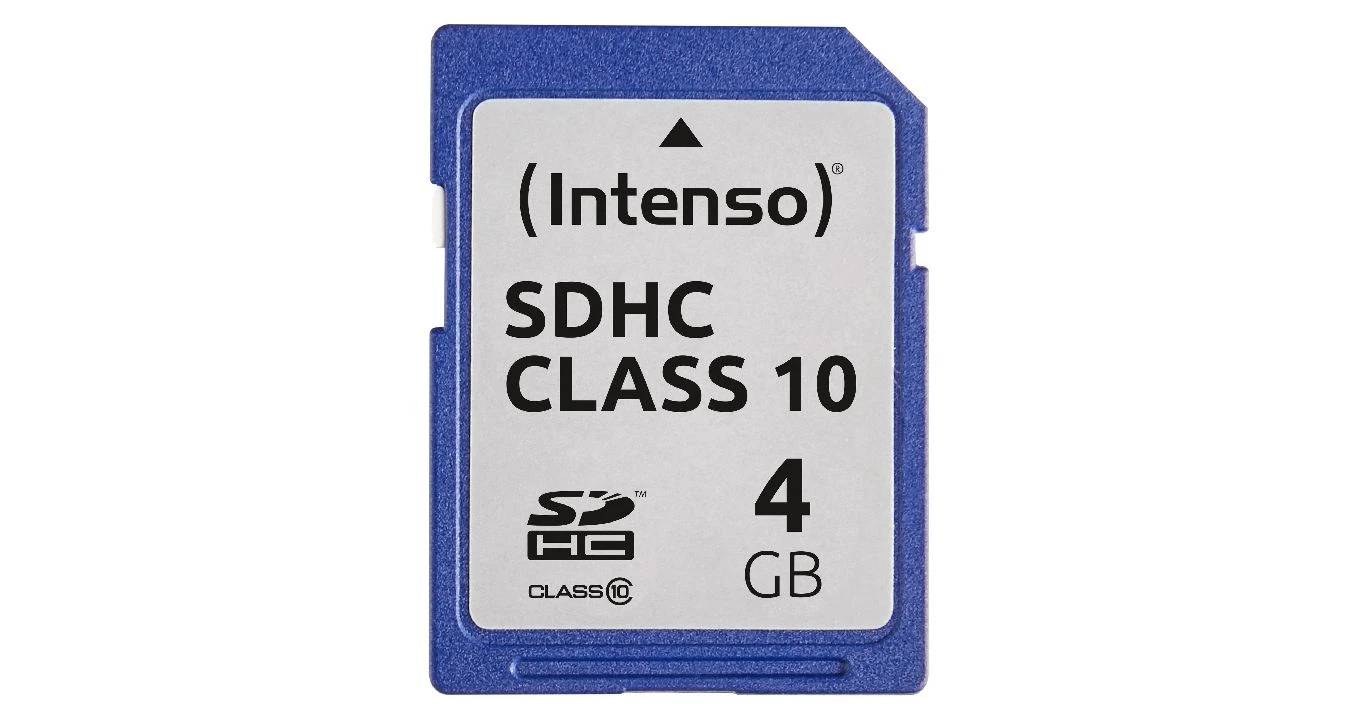 INTENSO SDHC Card Class 10 - 4GB