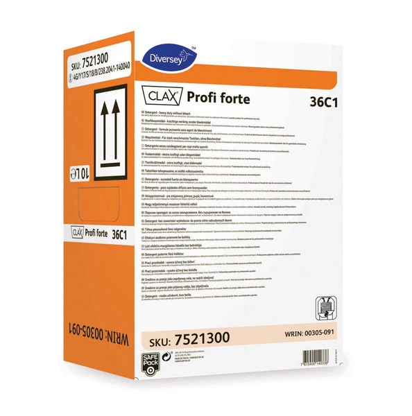 CLAX Textilwaschmittel Profi Forte 36C1, 10 L