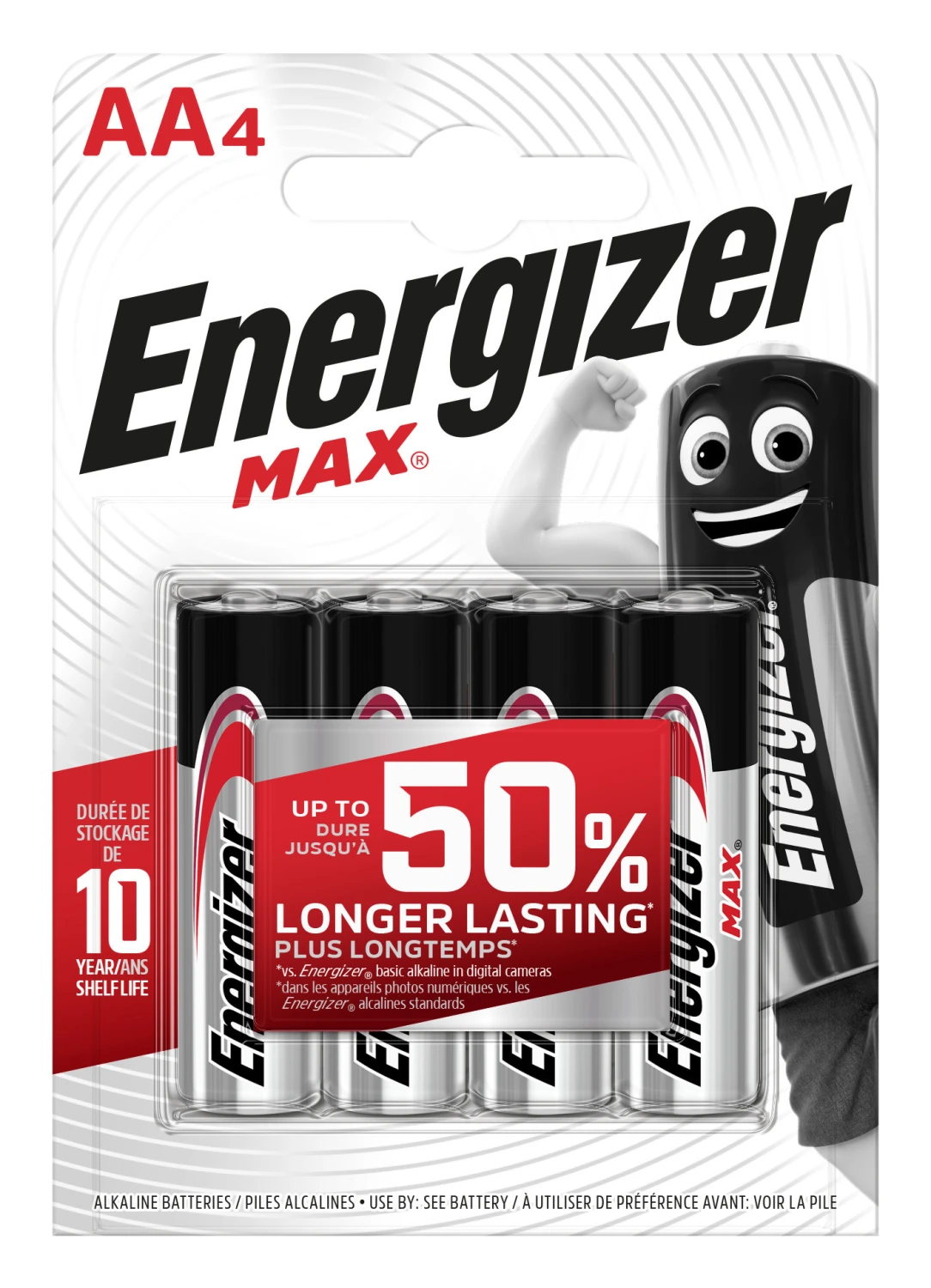ENERGIZER Batterie Max AA/LR06 - 4er Pack