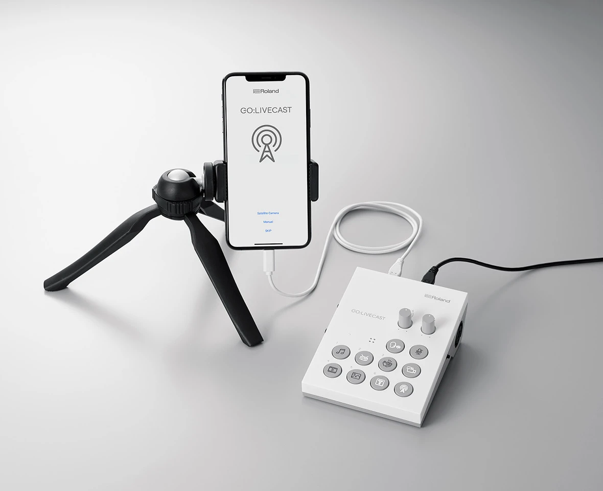 Roland GO:LIVECAST Live-Stream-Studio