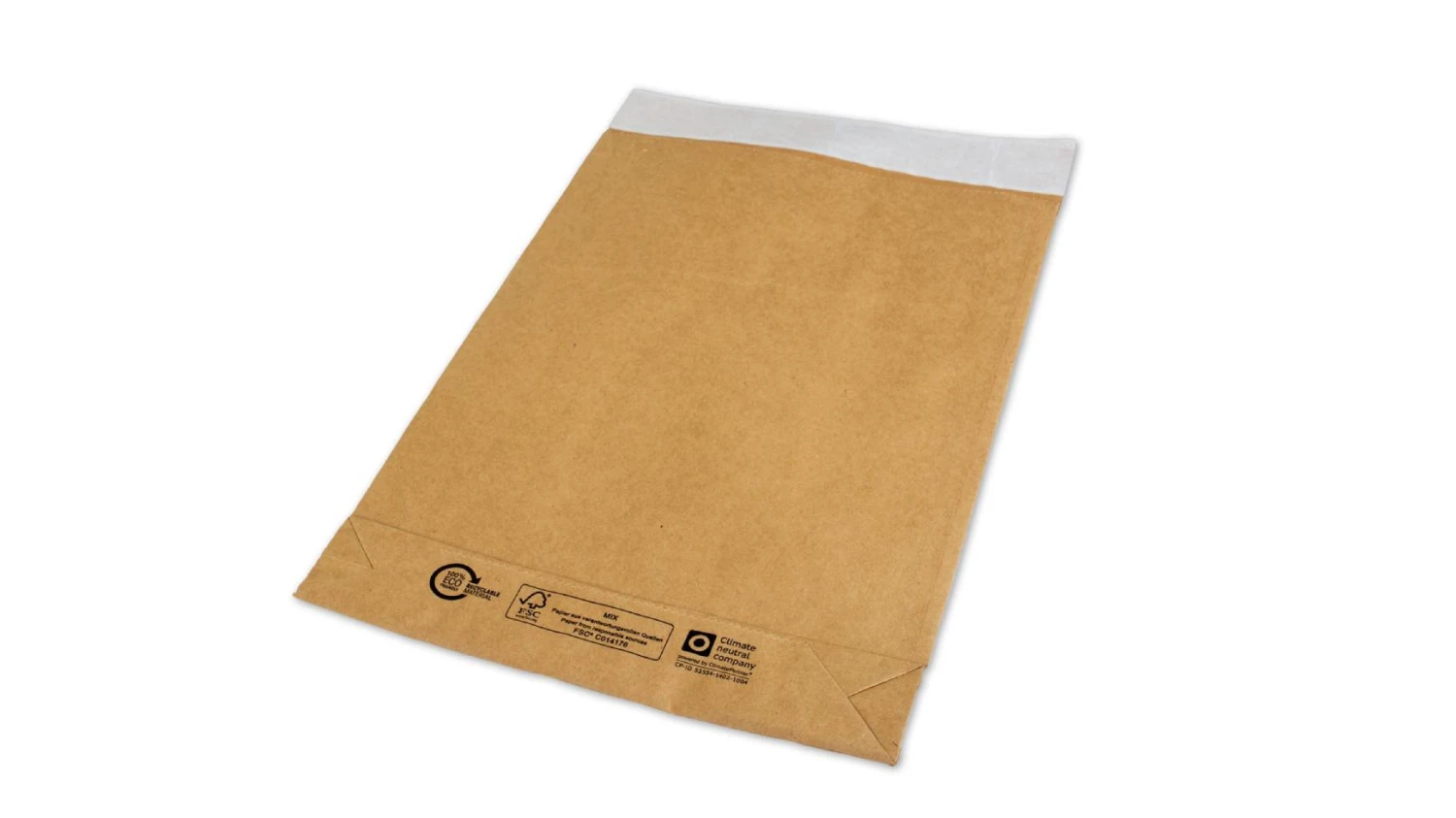 ELCO Papierversandbeutel, 250 x 50 x 353 + 50 mm