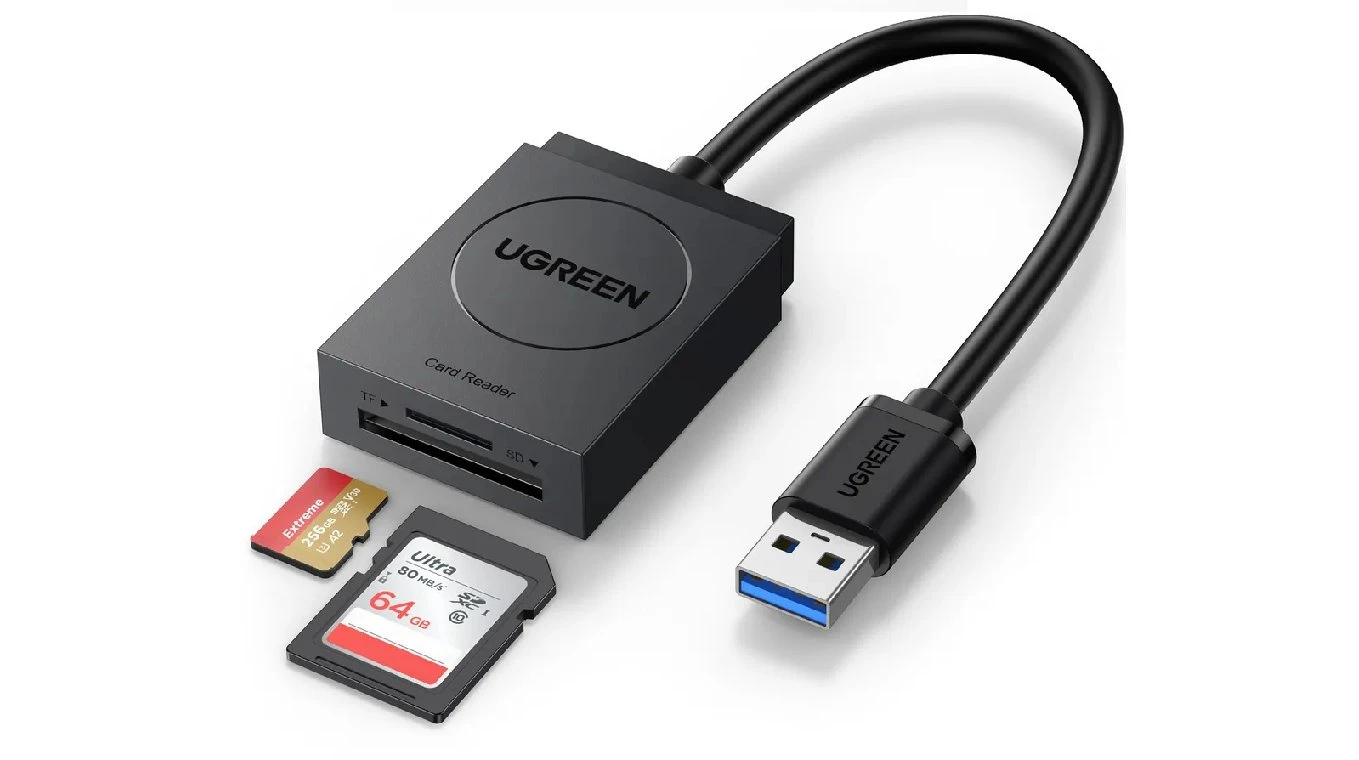 UGREEN 2 in 1 Kartenleser USB 3.2