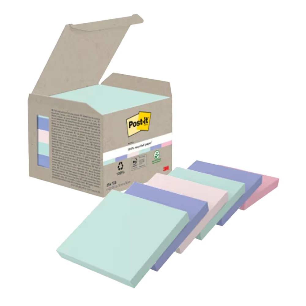 POST-IT Haftnotizen Recyclimg 6 x 100 Blatt